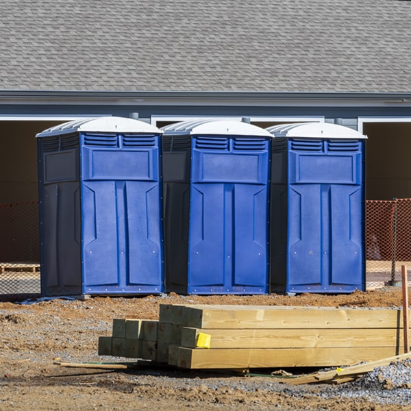 how do you ensure the portable restrooms are secure and safe from vandalism during an event in New Bern NC